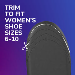 Dr. Scholl's demostración recortable con tijeras, ajuste personalizado