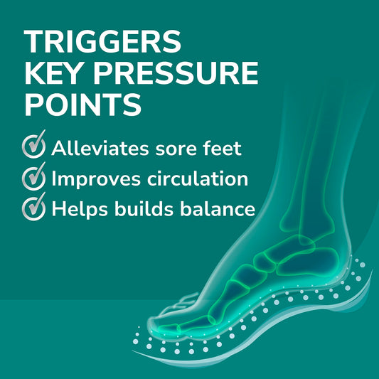 Dr. Scholl's detalle de burbujas estimulantes para masaje y circulación