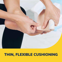 Dr. Scholl's detalle del adhesivo que asegura fijación duradera