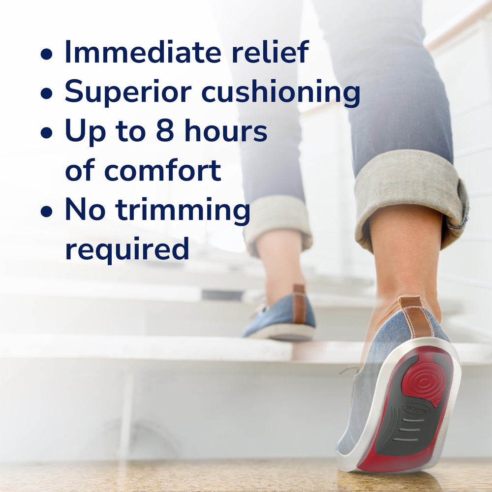 Dr. Scholl's detalle del tejido superior que reduce puntos de presión