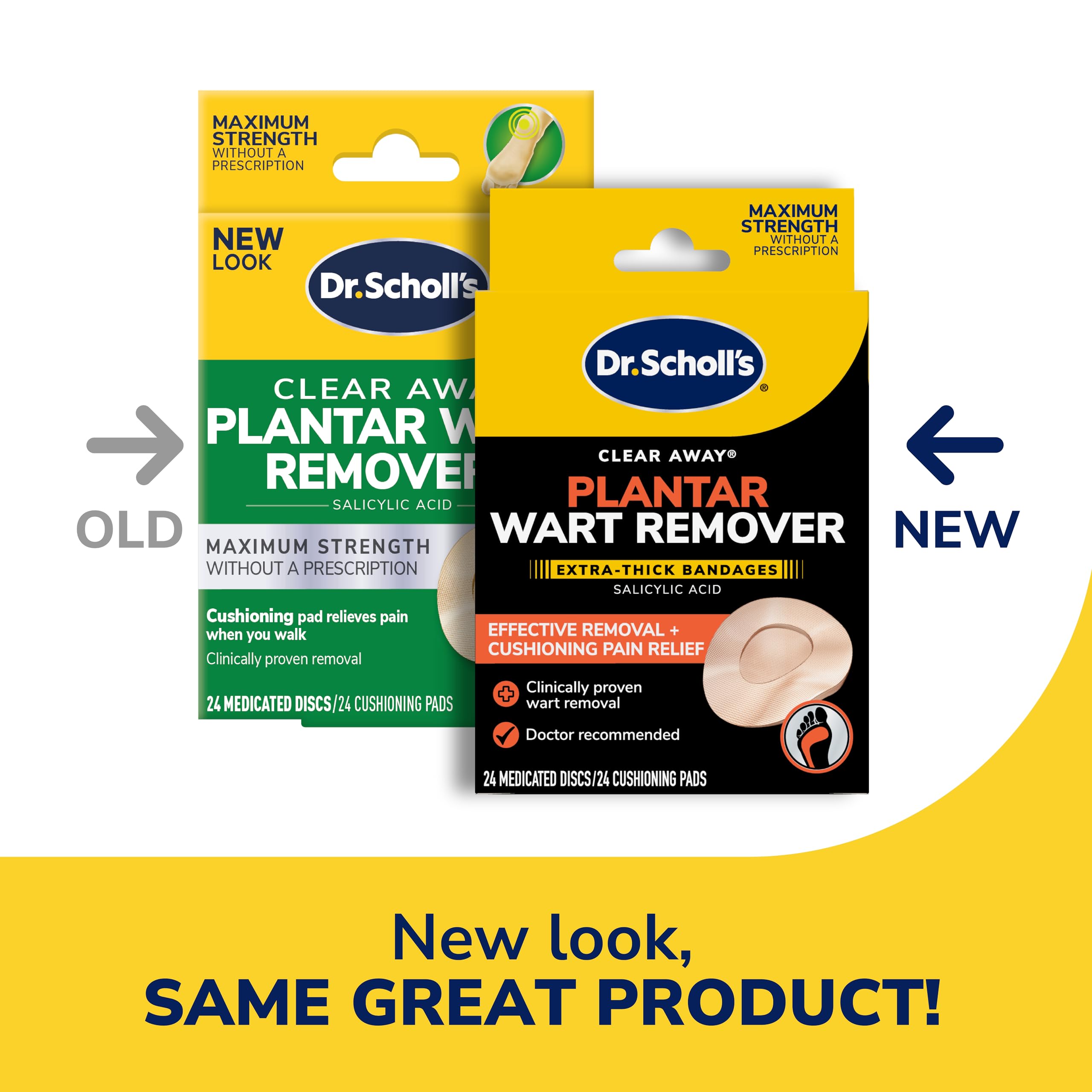 Dr. Scholl's primer plano de acolchado extra con alivio de presión visible