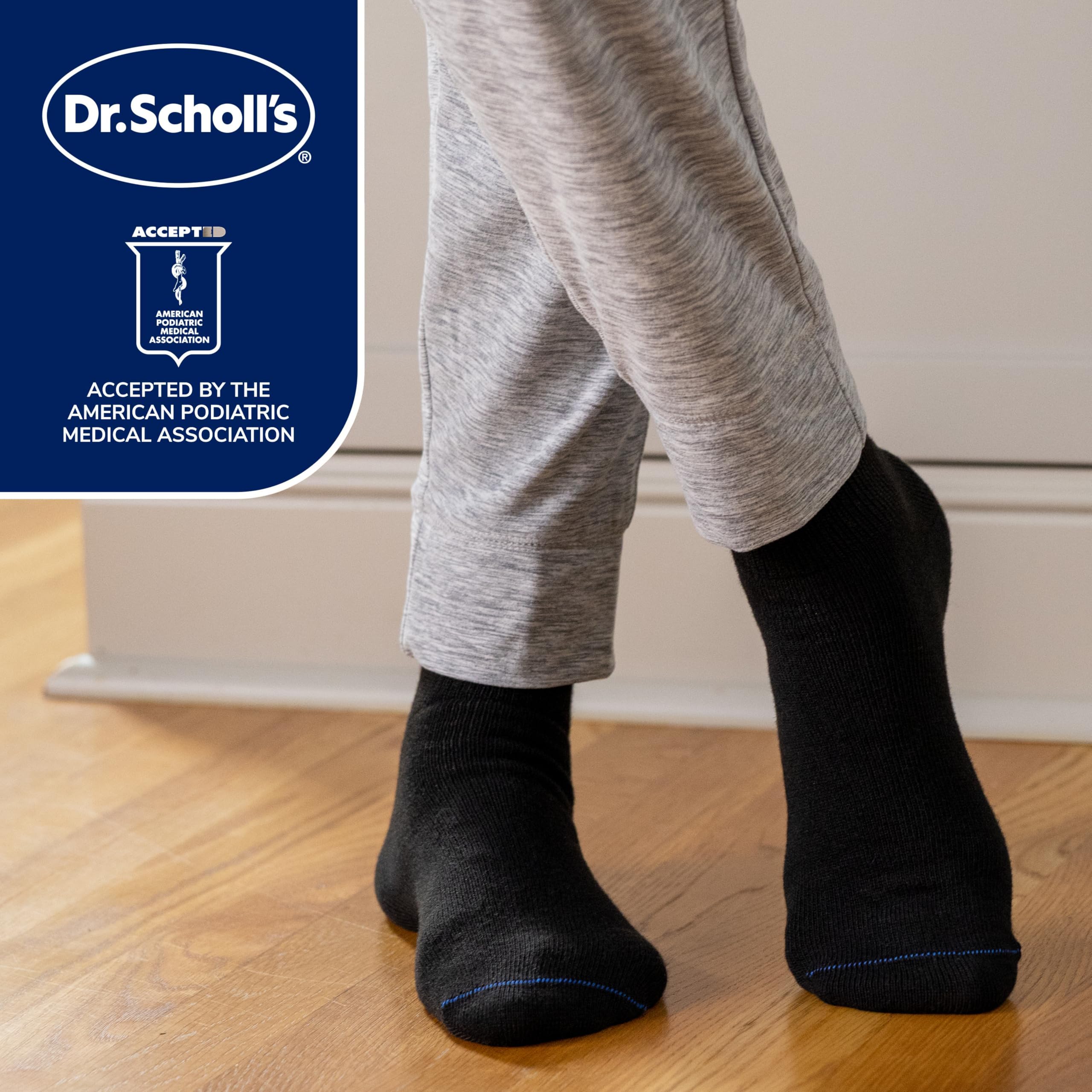 Dr. Scholl's estilo de uso diario demostrando confort en actividad cotidiana