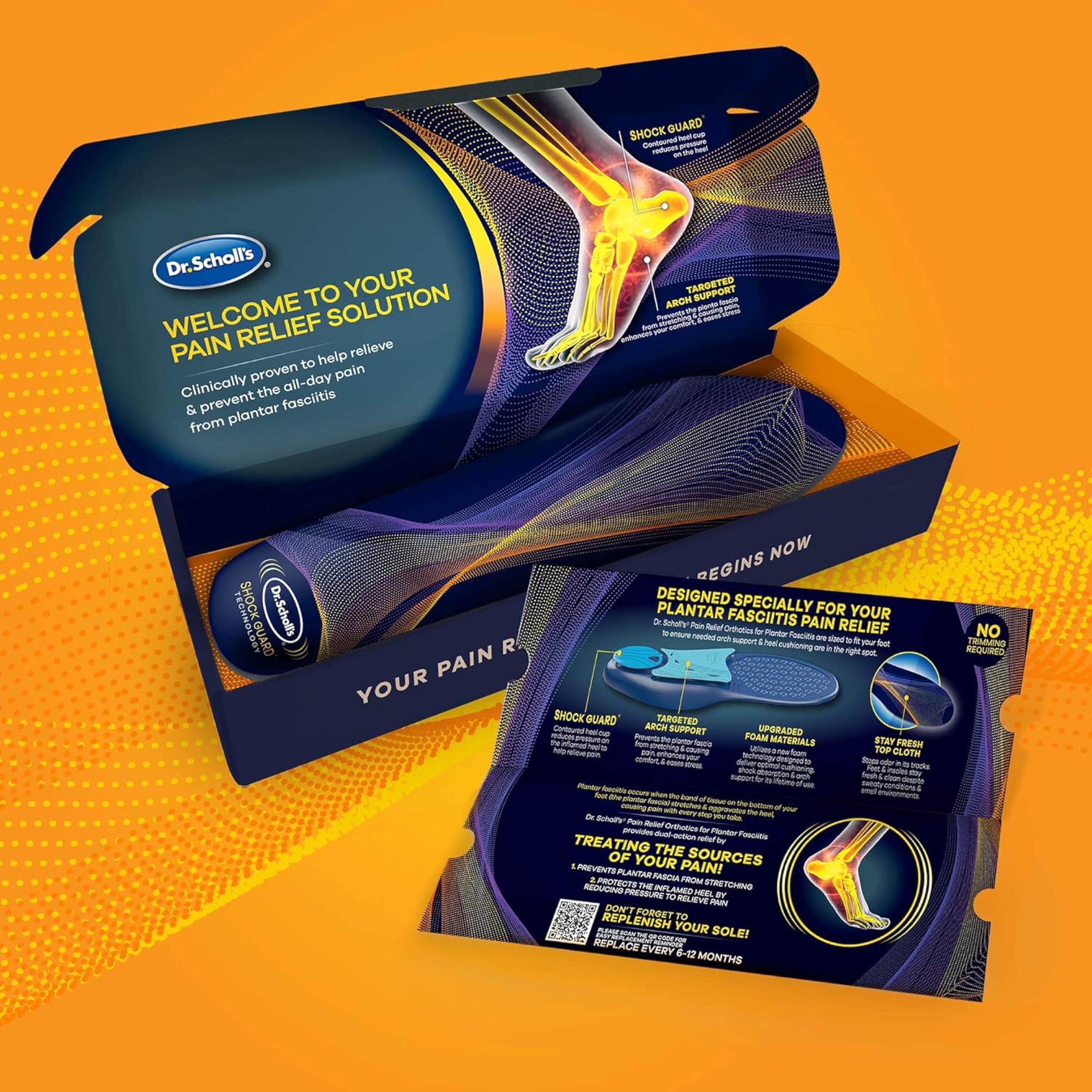 Dr. Scholl's plantilla en calzado de trabajo, cómoda para largas jornadas