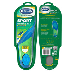 Dr. Scholl's vista superior que muestra ajuste y comodidad al pisar