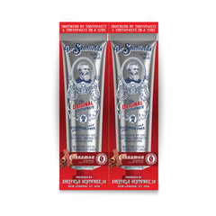 Dr. Sheffield's tubo frontal con sabor canela mostrando diseño y beneficio natural