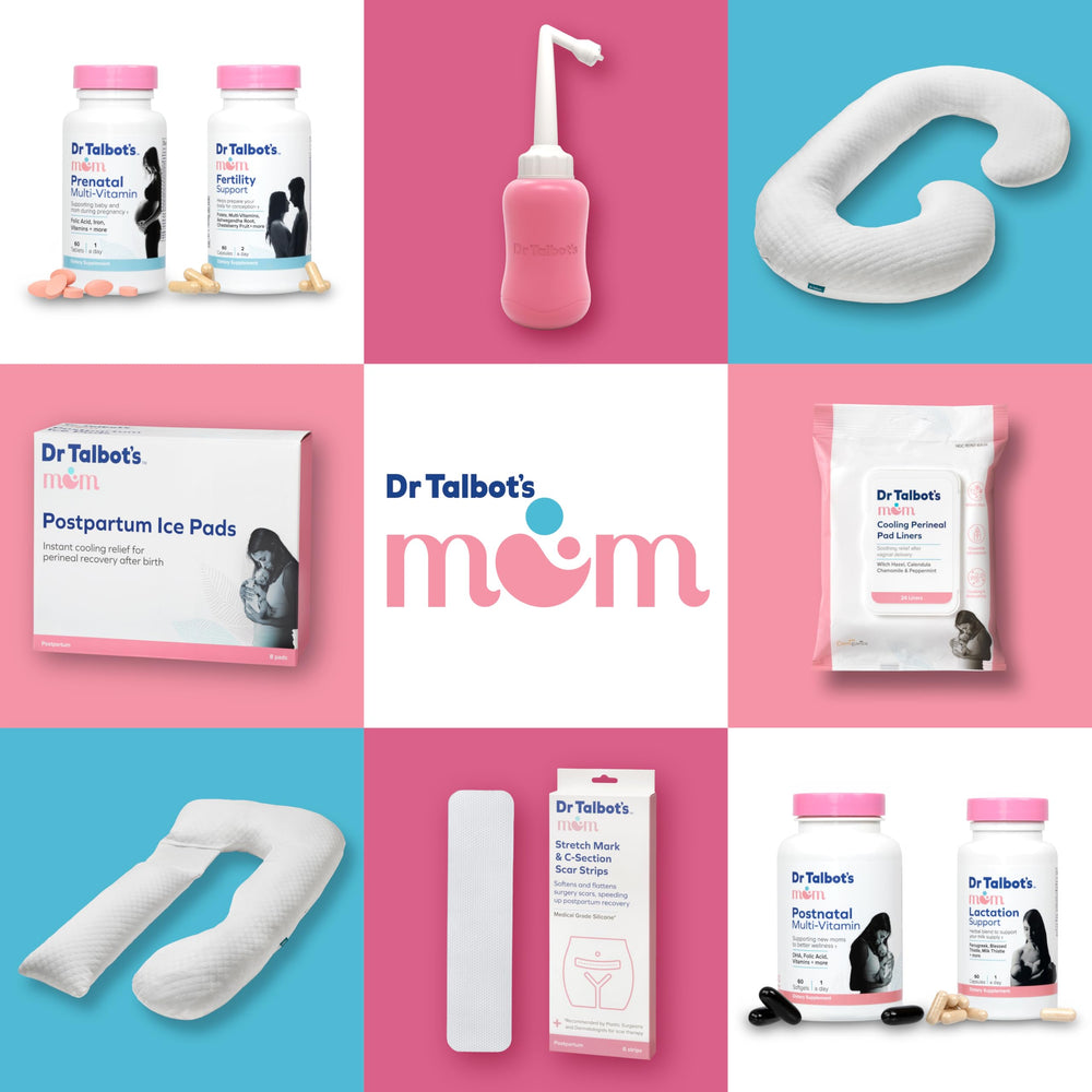 Dr. Talbot's Mom protector en ambiente hogareño para recuperación cómoda