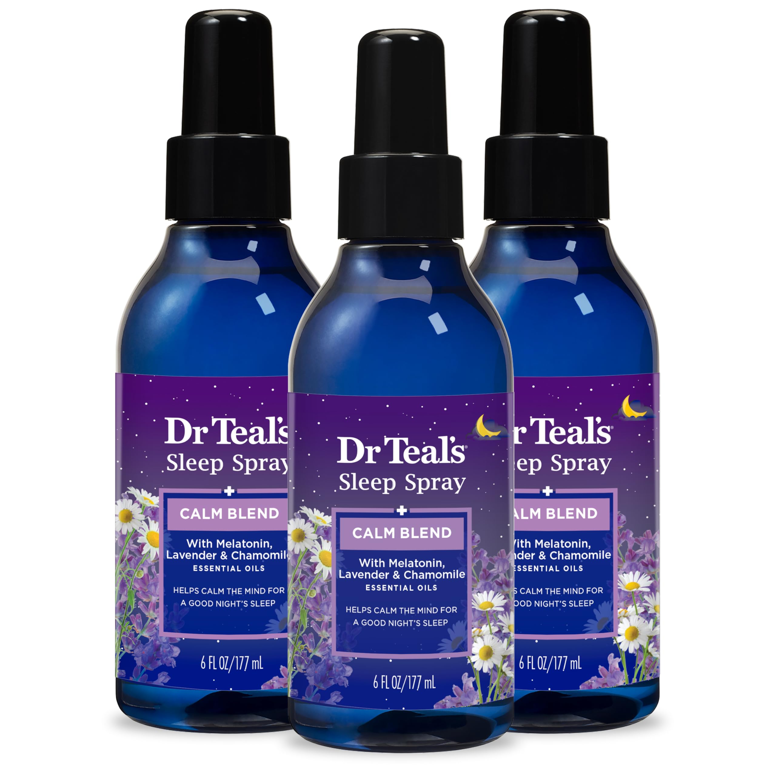 Dr Teal's frasco frontal mostrando etiqueta clara y beneficios