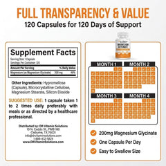 DR VITAMIN SOLUTIONS cápsulas en mano para comparar tamaño y dosificación clara