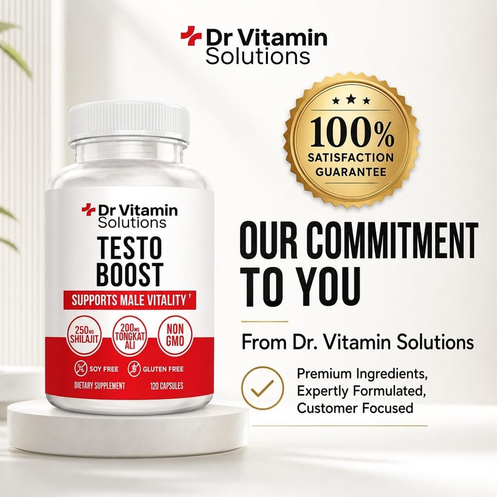 DR VITAMIN SOLUTIONS frasco en mano para comparar tamaño y porción