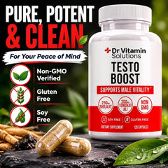 DR VITAMIN SOLUTIONS hombre entrenando usando suplemento como apoyo