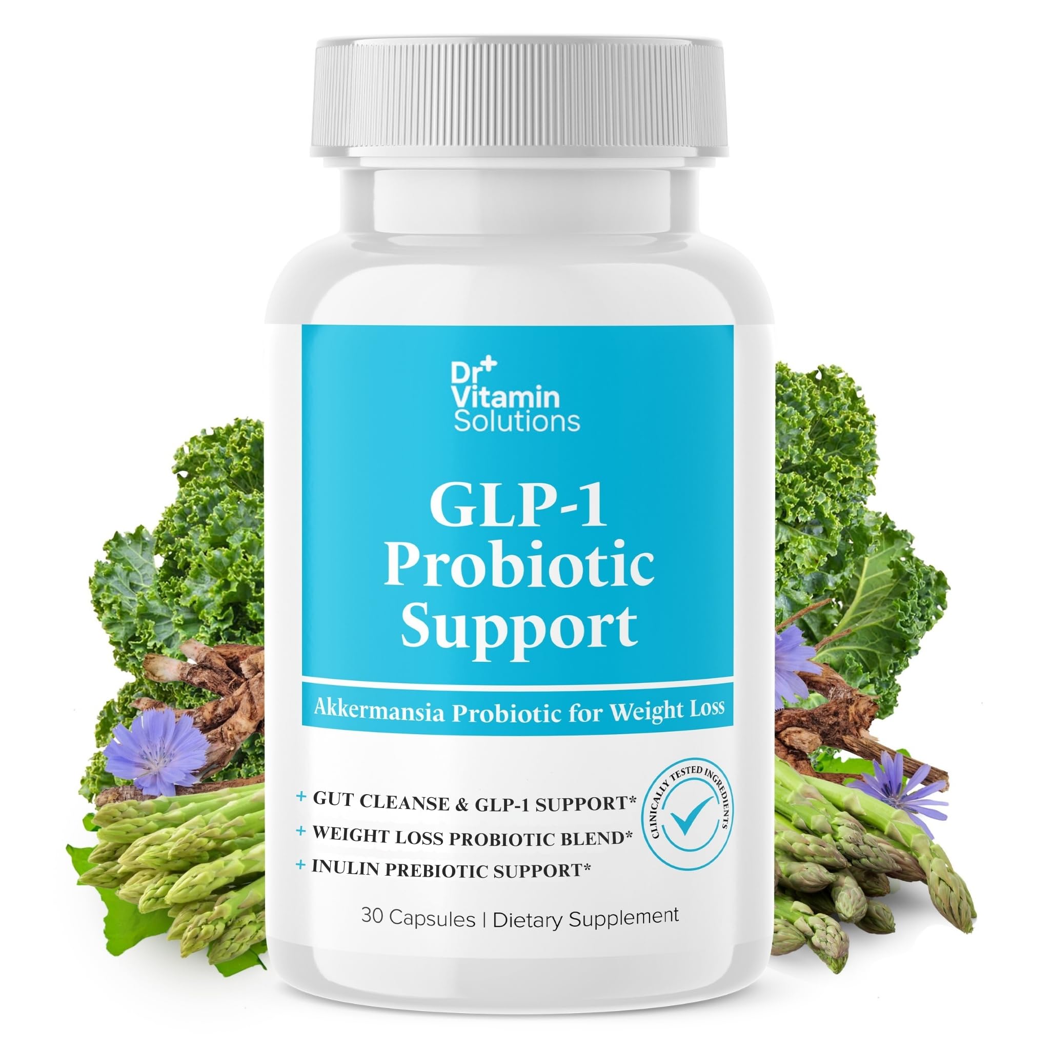 DR VITAMIN SOLUTIONS frente del empaque mostrando su soporte para saciedad