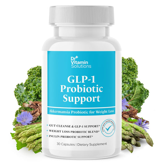 DR VITAMIN SOLUTIONS frente del empaque mostrando su soporte para saciedad