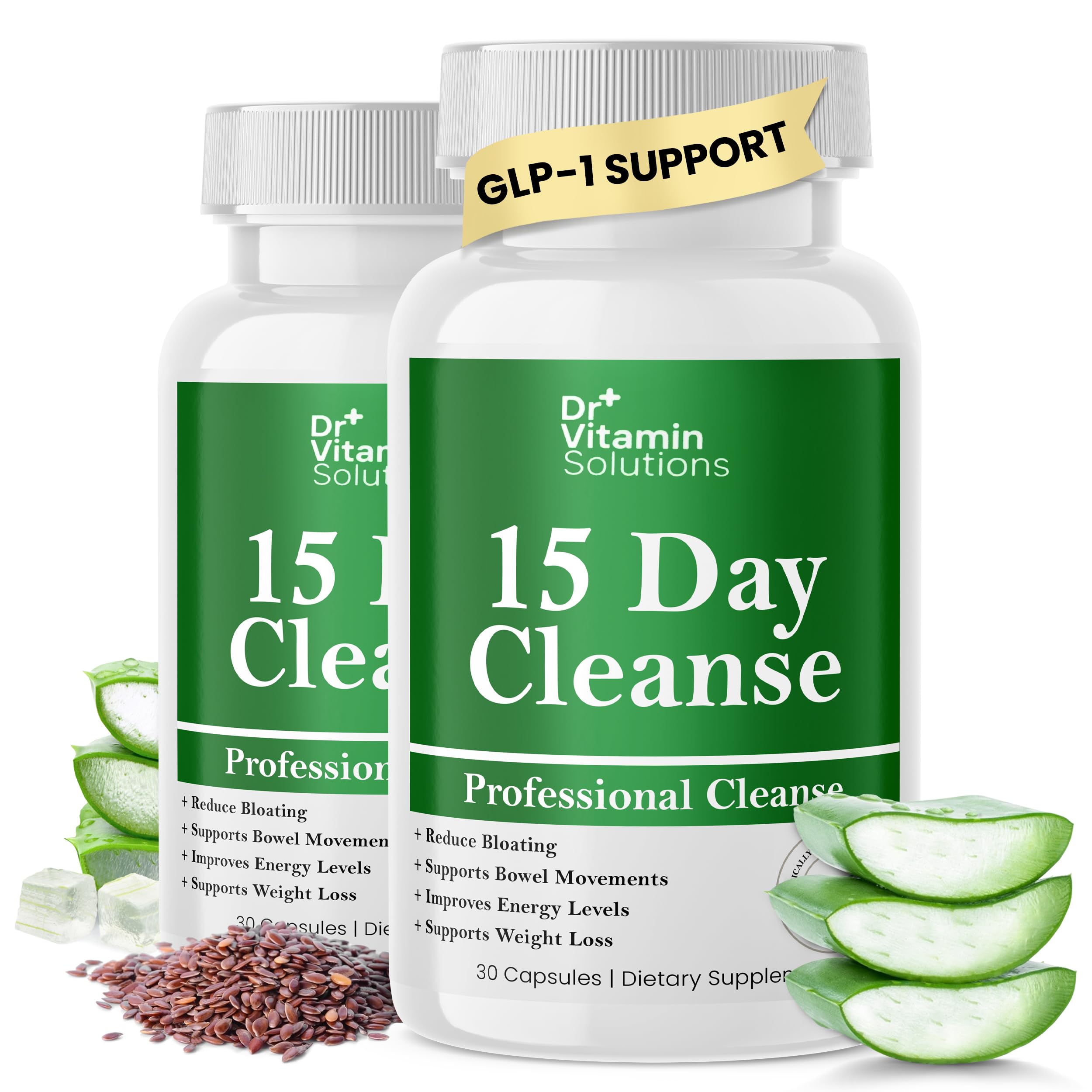 DR VITAMIN SOLUTIONS frente del envase mostrando el programa de 15 días y confianza