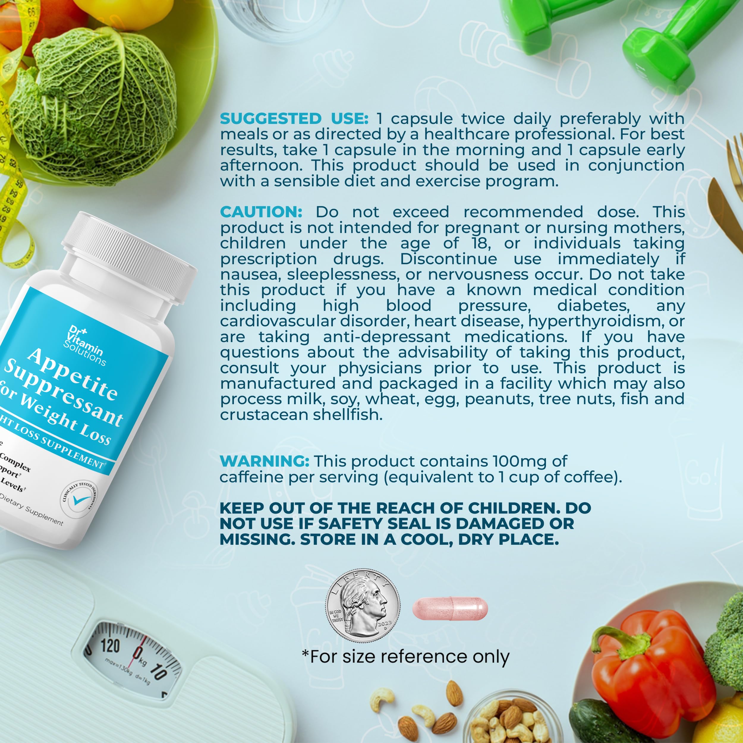 DR VITAMIN SOLUTIONS rutina de entrenamiento con cápsulas, ilustra apoyo energético
