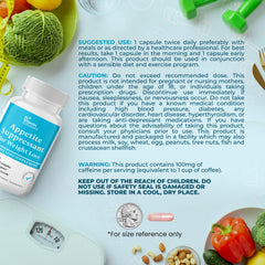 DR VITAMIN SOLUTIONS rutina de entrenamiento con cápsulas, ilustra apoyo energético