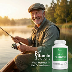DR VITAMIN SOLUTIONS disposición de producto en baño o estantería masculina