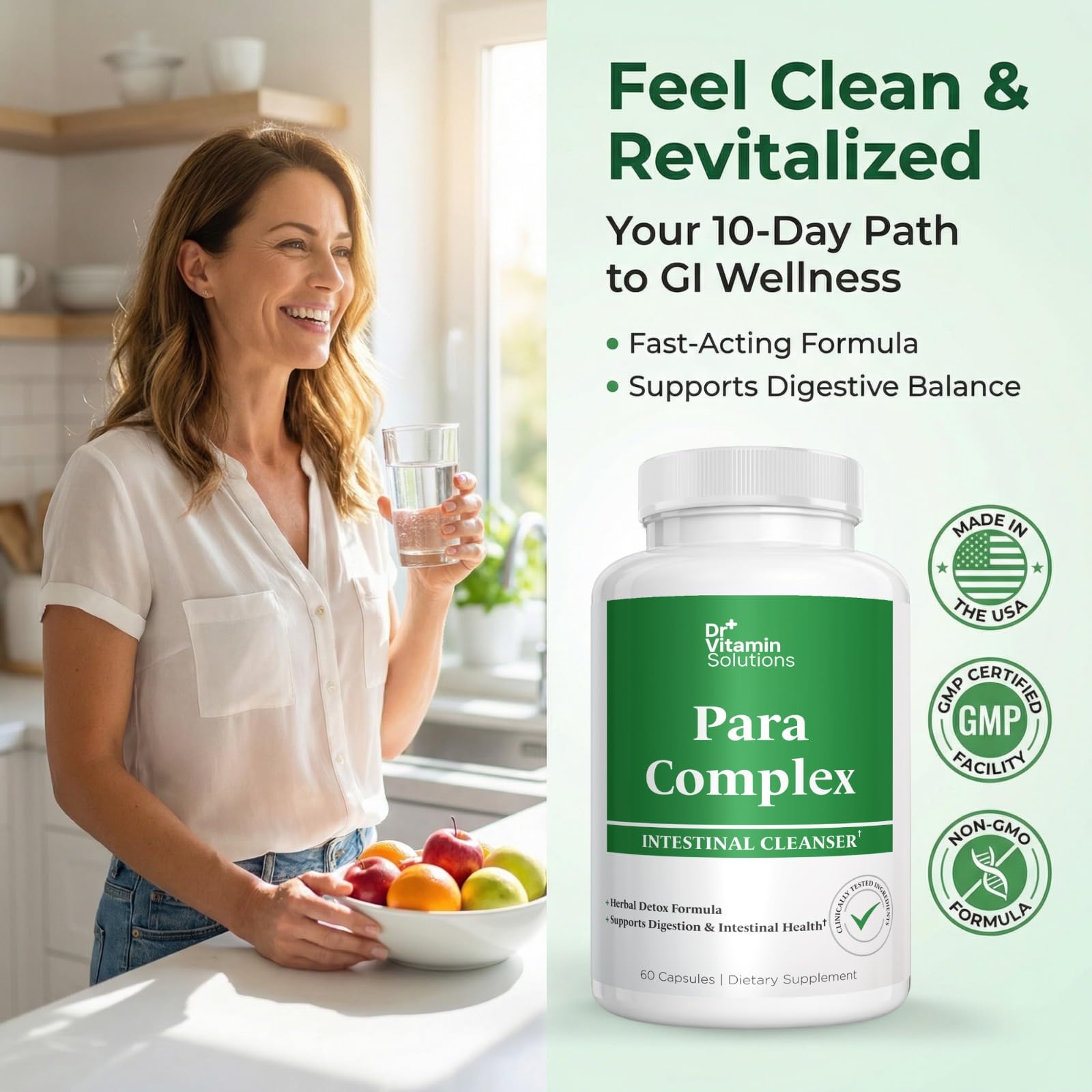 DR VITAMIN SOLUTIONS semillas de calabaza primer plano que apoyan bienestar digestivo