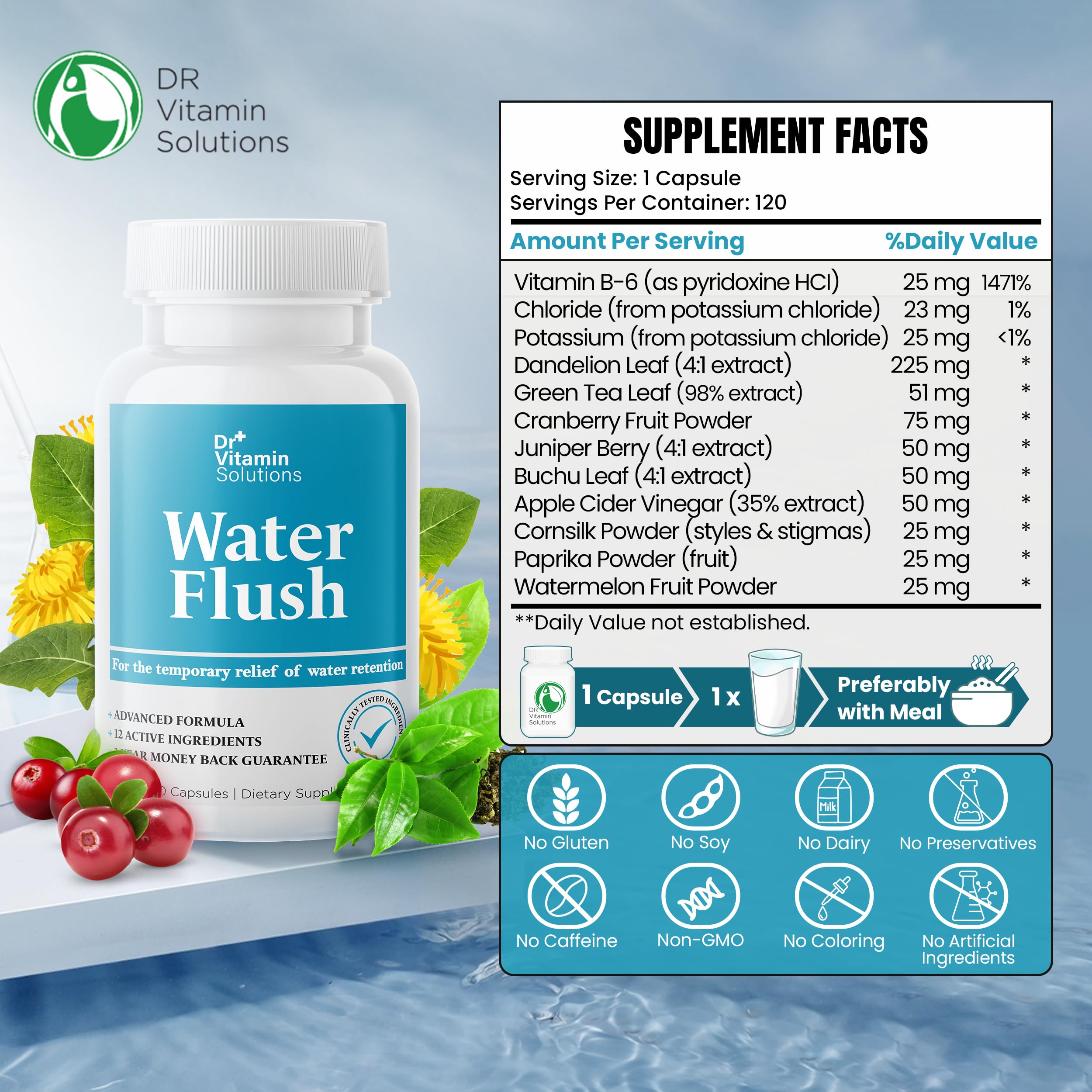 DR VITAMIN SOLUTIONS persona sosteniendo cápsula mostrando facilidad de uso