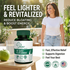 DR VITAMIN SOLUTIONS persona tomando cápsula antes de dormir que sugiere rutina simple
