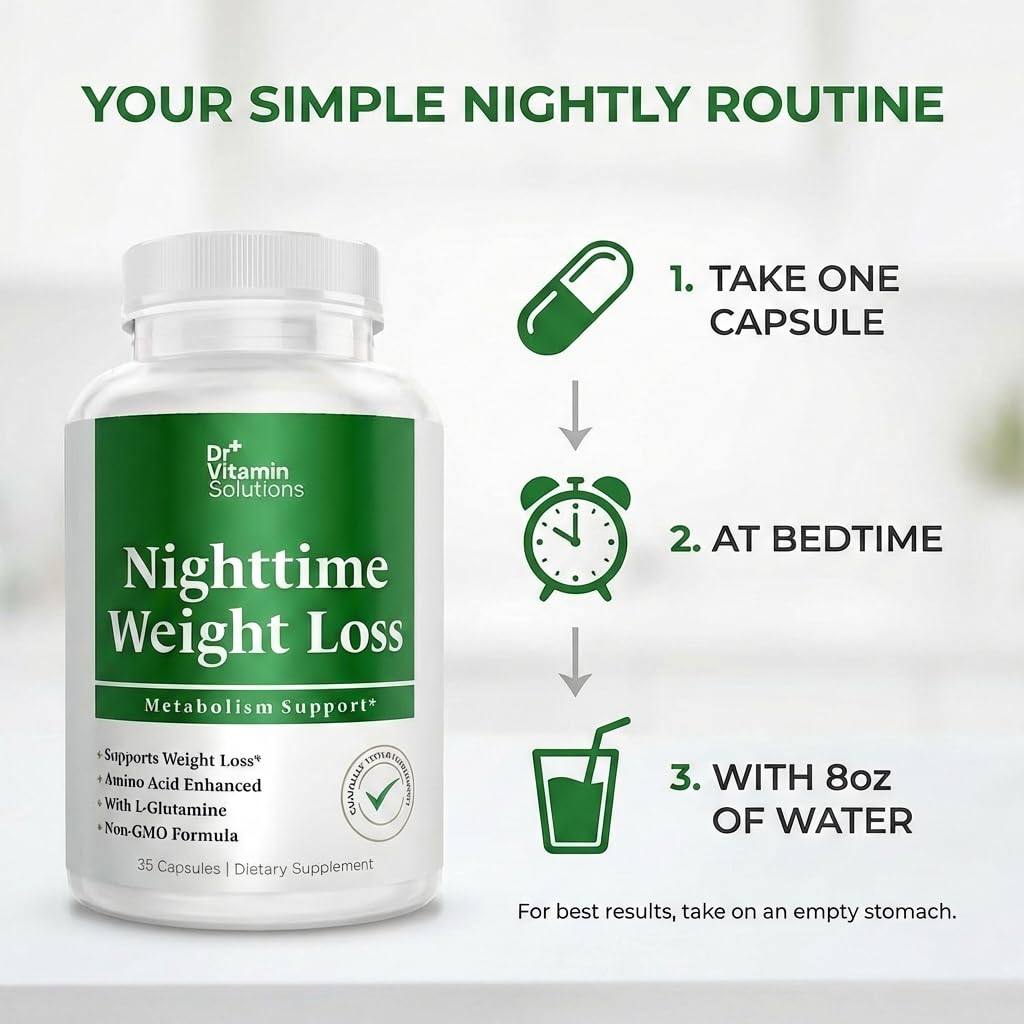 DR VITAMIN SOLUTIONS escenario de dormitorio ilustrando uso nocturno