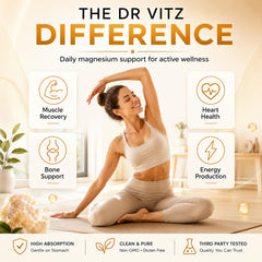 Dr Vitz etiqueta de ingredientes clara para transparencia y confianza