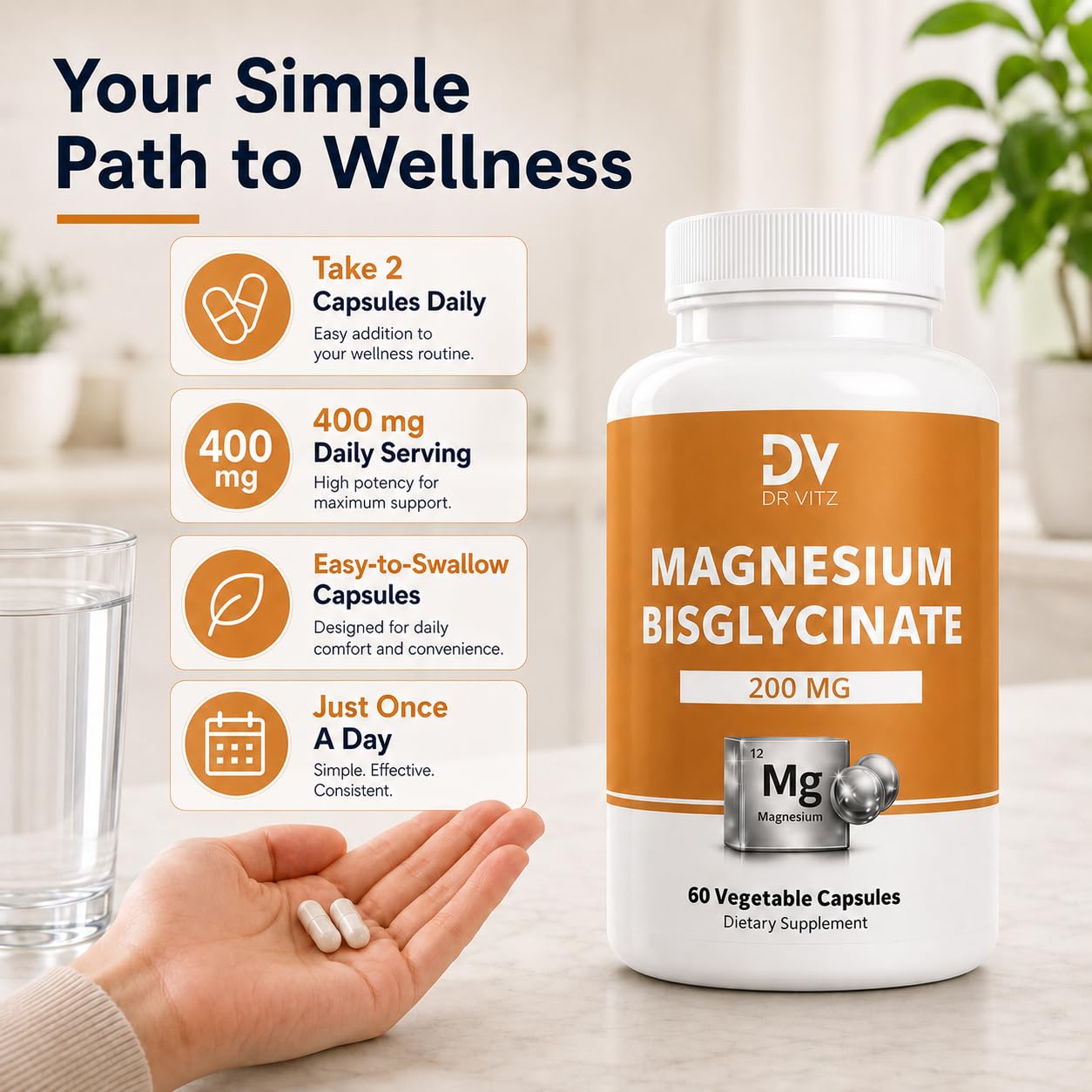 Dr Vitz sello vegano y sin gluten garantizando compatibilidad dietaria