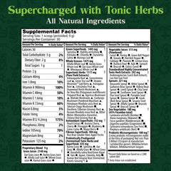 polvo verde de Dragon Herbs en cuenco destacando textura fina