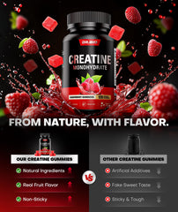 DR.BIO primer plano de la etiqueta nutricional que destaca 5 g creatina