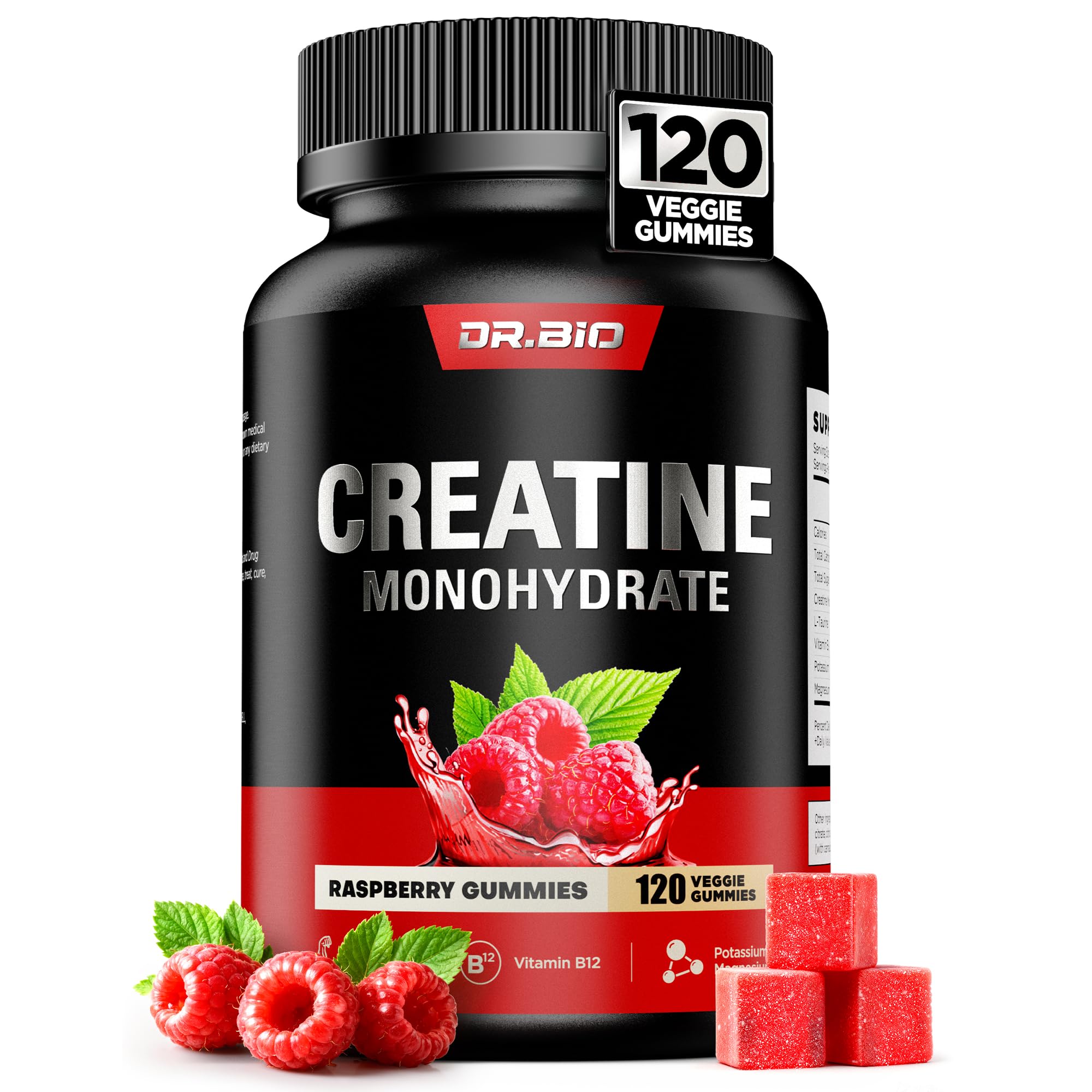 DR.BIO envase frontal de Instant Boost con 5 g creatina, muestra conveniencia