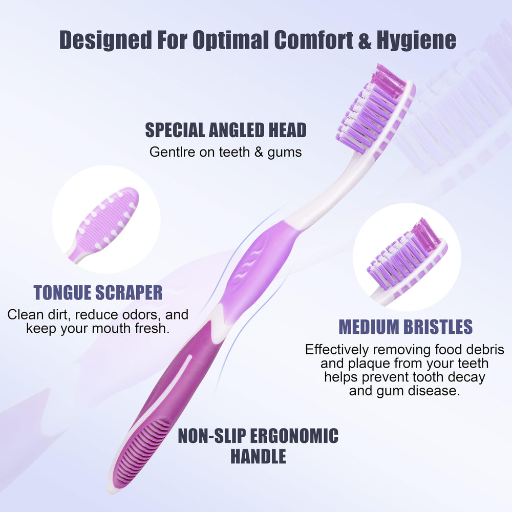 DR.BRIGHT primer plano del raspador de lengua, mejora frescura bucal