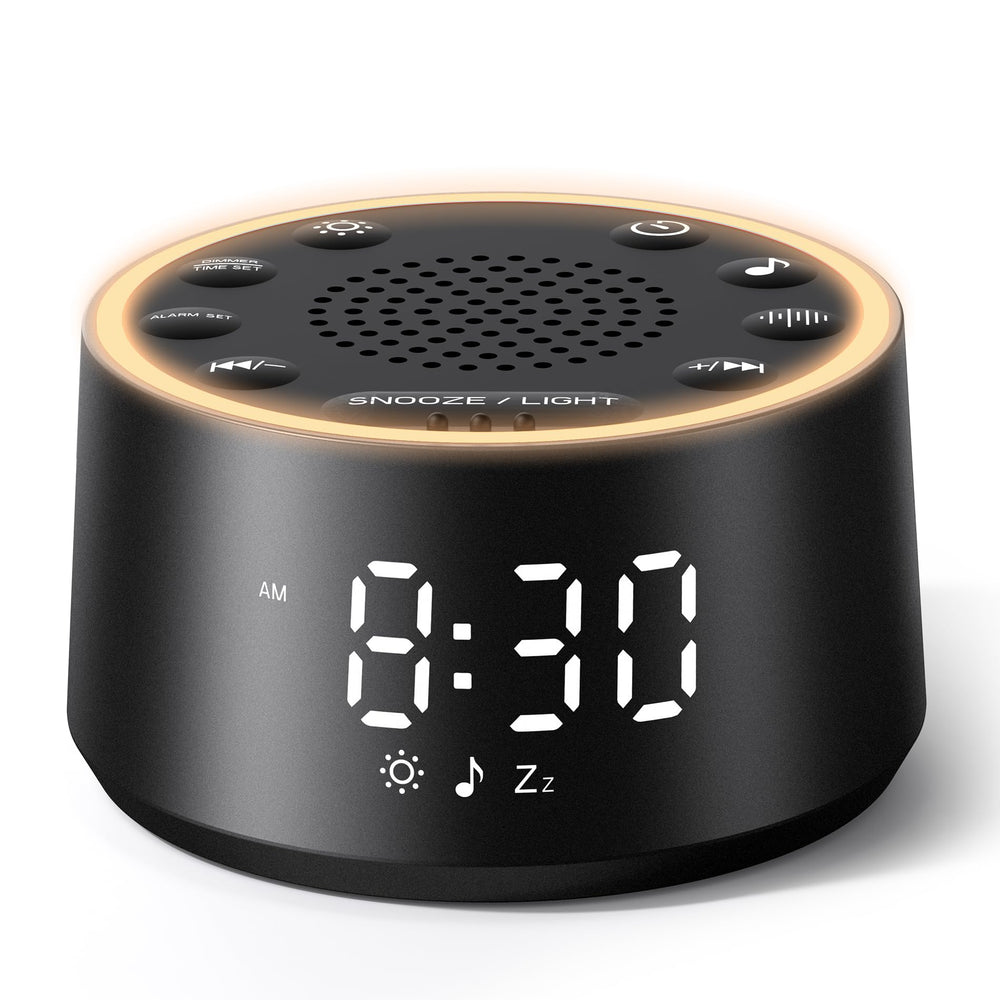 Dreamegg D1 Nova frontal blanco mostrando reloj y botones, diseño compacto beneficioso
