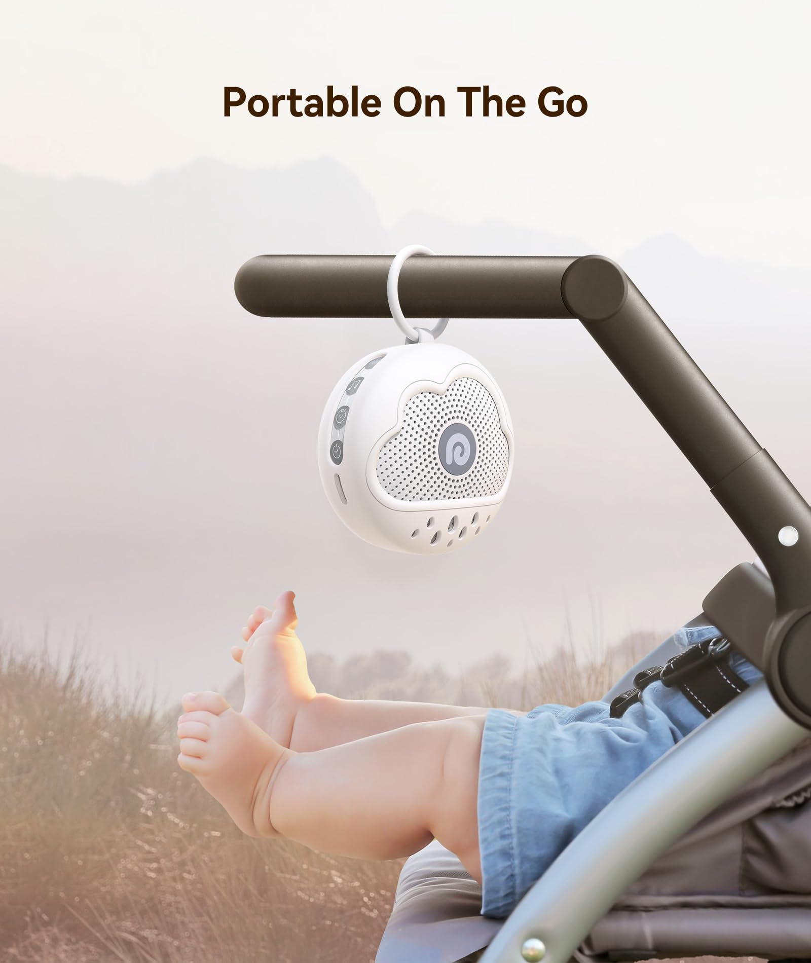 Dreamegg D11Max portátil con clip para cochecito