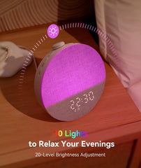 Dreamegg Sunrise 1 Pro junto a una regla para comparar tamaño compacto ideal para mesita