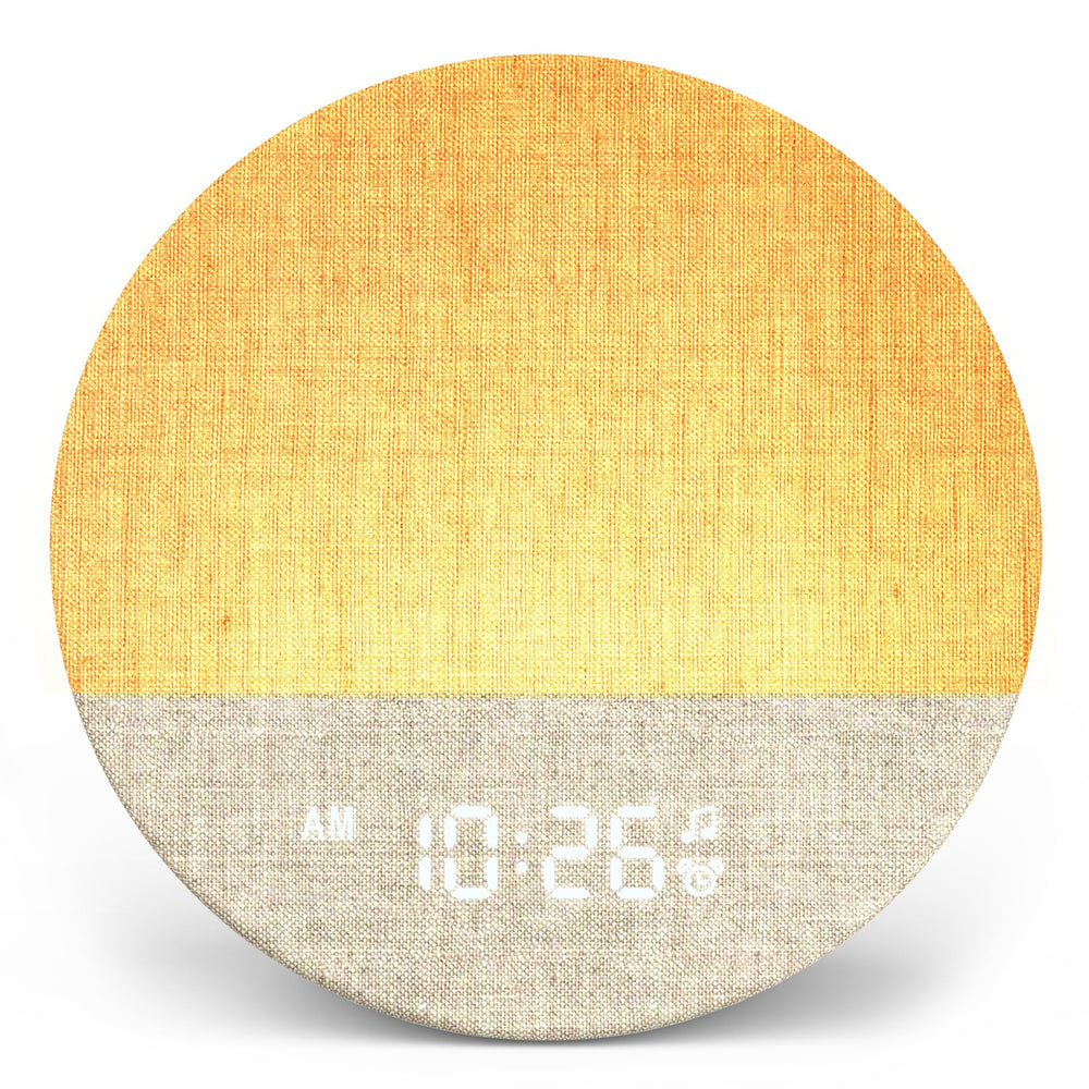 Dreamegg Sunrise 1 vista frontal mostrando pantalla y diseño elegante, mejora el despertar