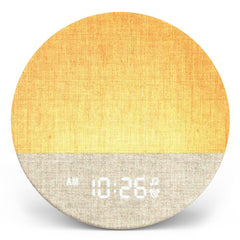 Dreamegg Sunrise 1 vista frontal mostrando pantalla y diseño elegante, mejora el despertar
