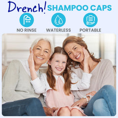 Drench! Medical ambiente residencial mostrando gorro usado por cuidador profesional