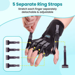DrFinger bandas elásticas independientes para estirar cada dedo
