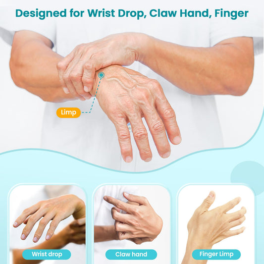 DrFinger correas de velcro ajustables facilitando colocación rápida