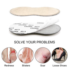 Dr.Foot primer plano de la textura microsuede mostrando suavidad protectora