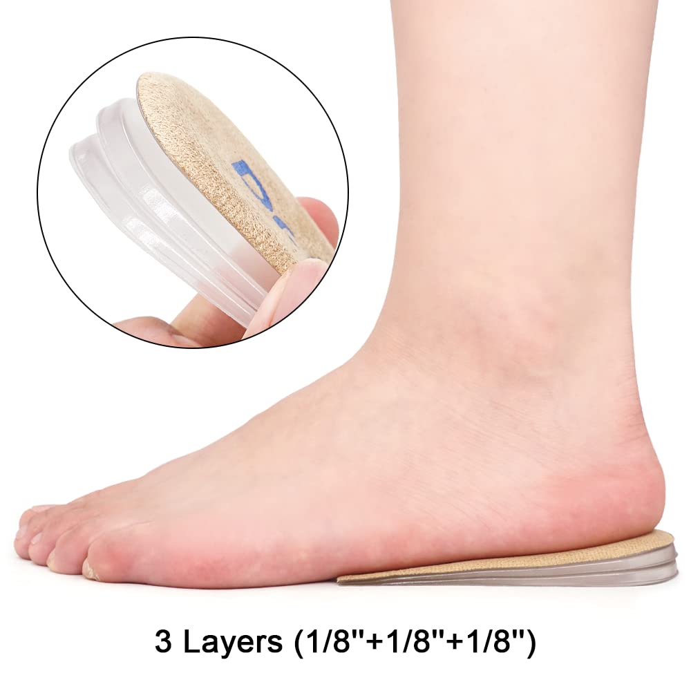 Dr.Foot primer plano del gel PU que amortigua impactos del talón