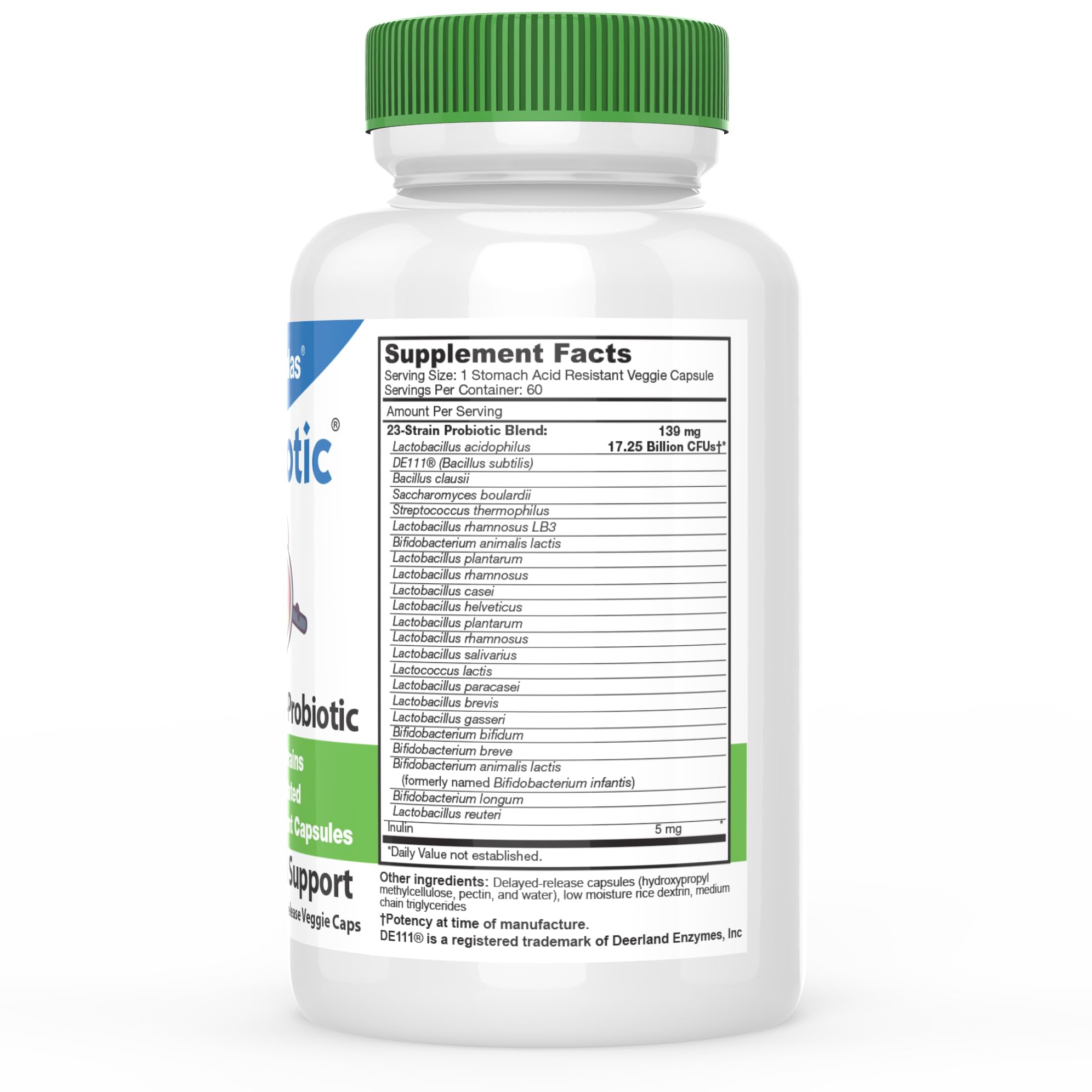 DrFormulas cápsula a macro para ver tamaño y fácil de tragar