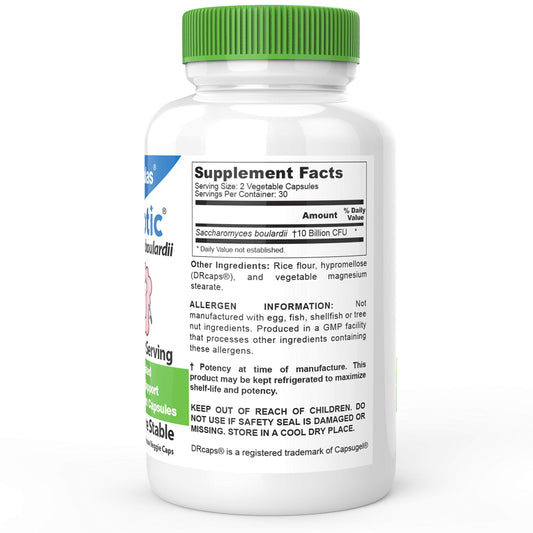 DrFormulas detalle de cápsula resistente al ácido enfatizando protección y entrega intestinal