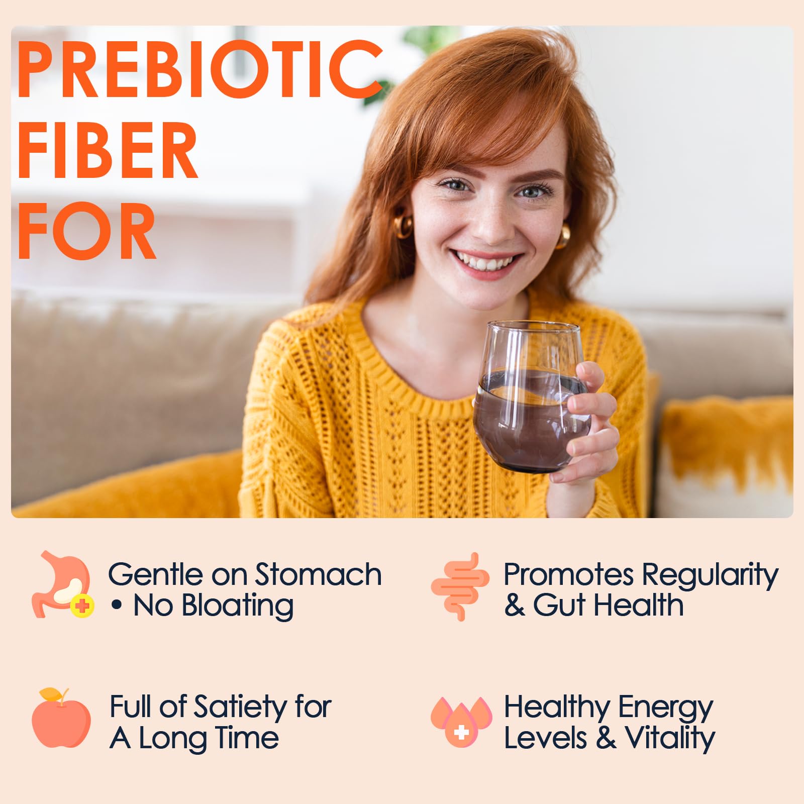 DRFOSTER polvo disolviéndose claro en vaso, mezcla instantánea y limpia