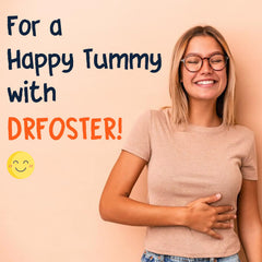 DRFOSTER producto en cocina junto a ingredientes, uso cotidiano sencillo