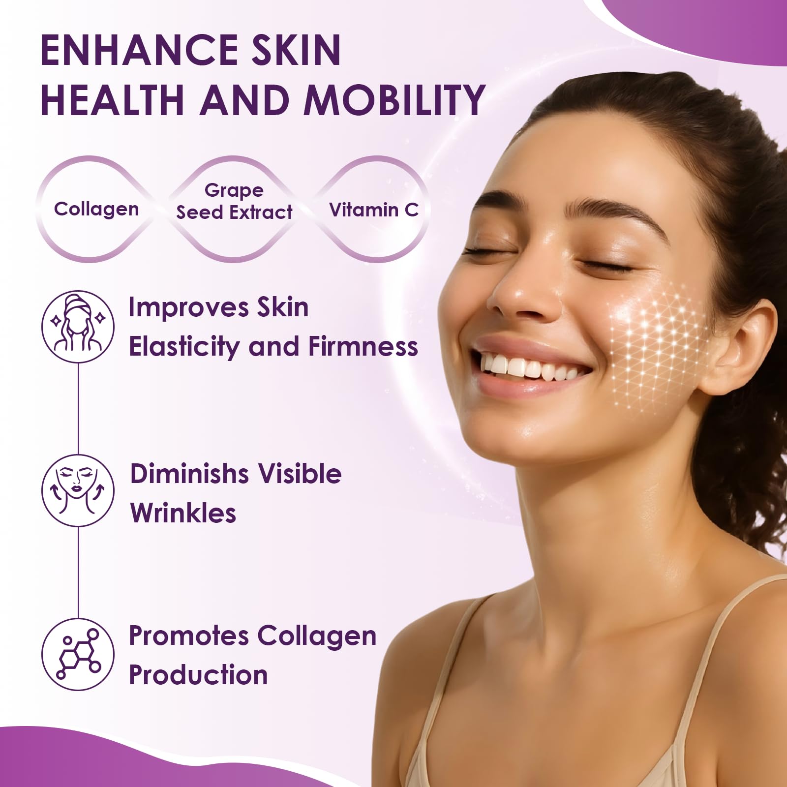 DRFOSTER etiqueta con ingredientes clave destacando transparencia y calidad