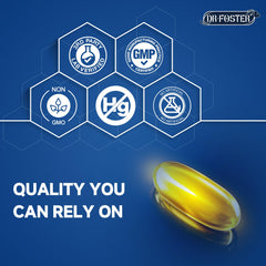 Uso diario de DRFOSTER Omega-3 para bienestar general