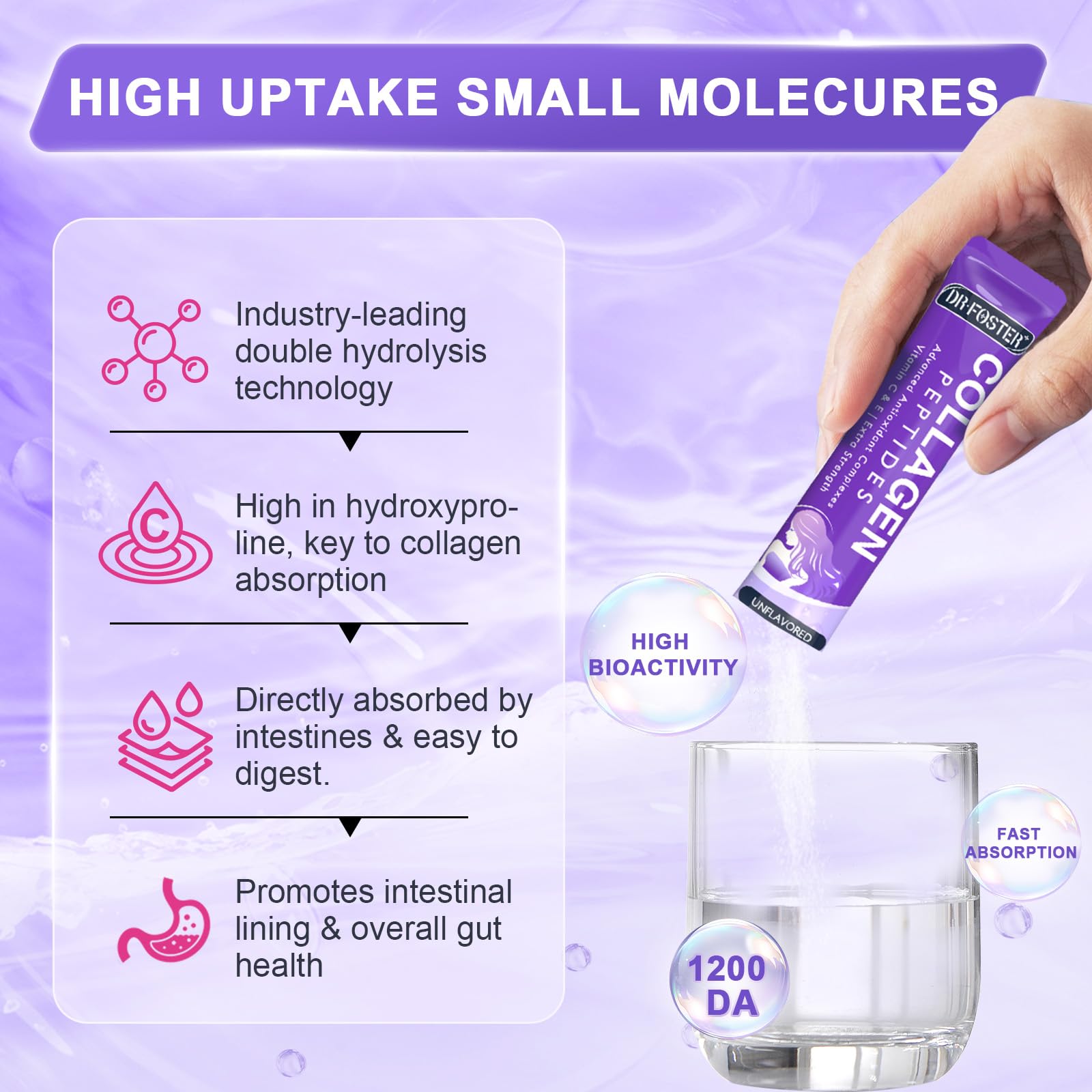 DRFOSTER paquetes individuales para 30 días de uso