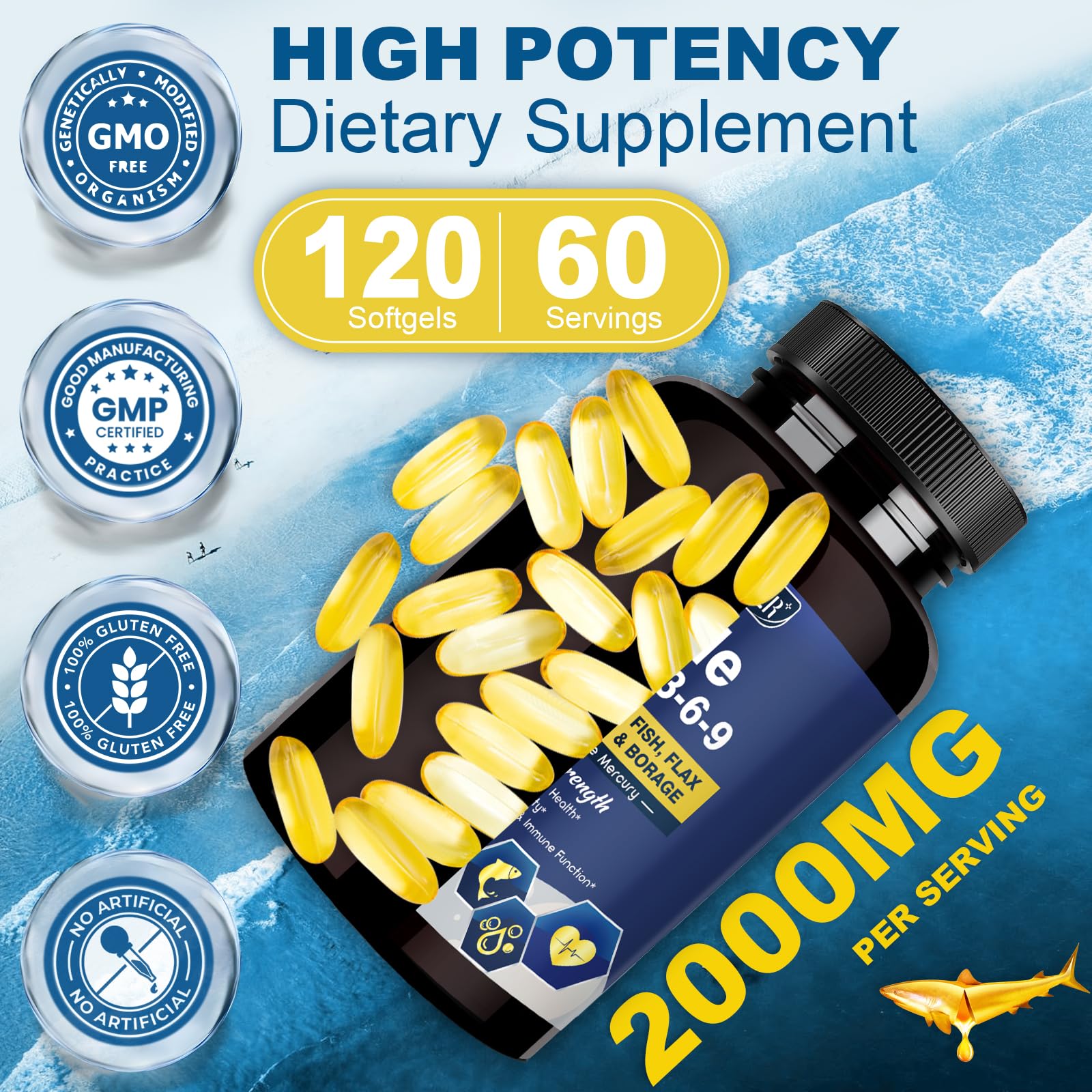 DRFOSTER Omega 3-6-9: dosis diaria, facilidad de consumo y rutina