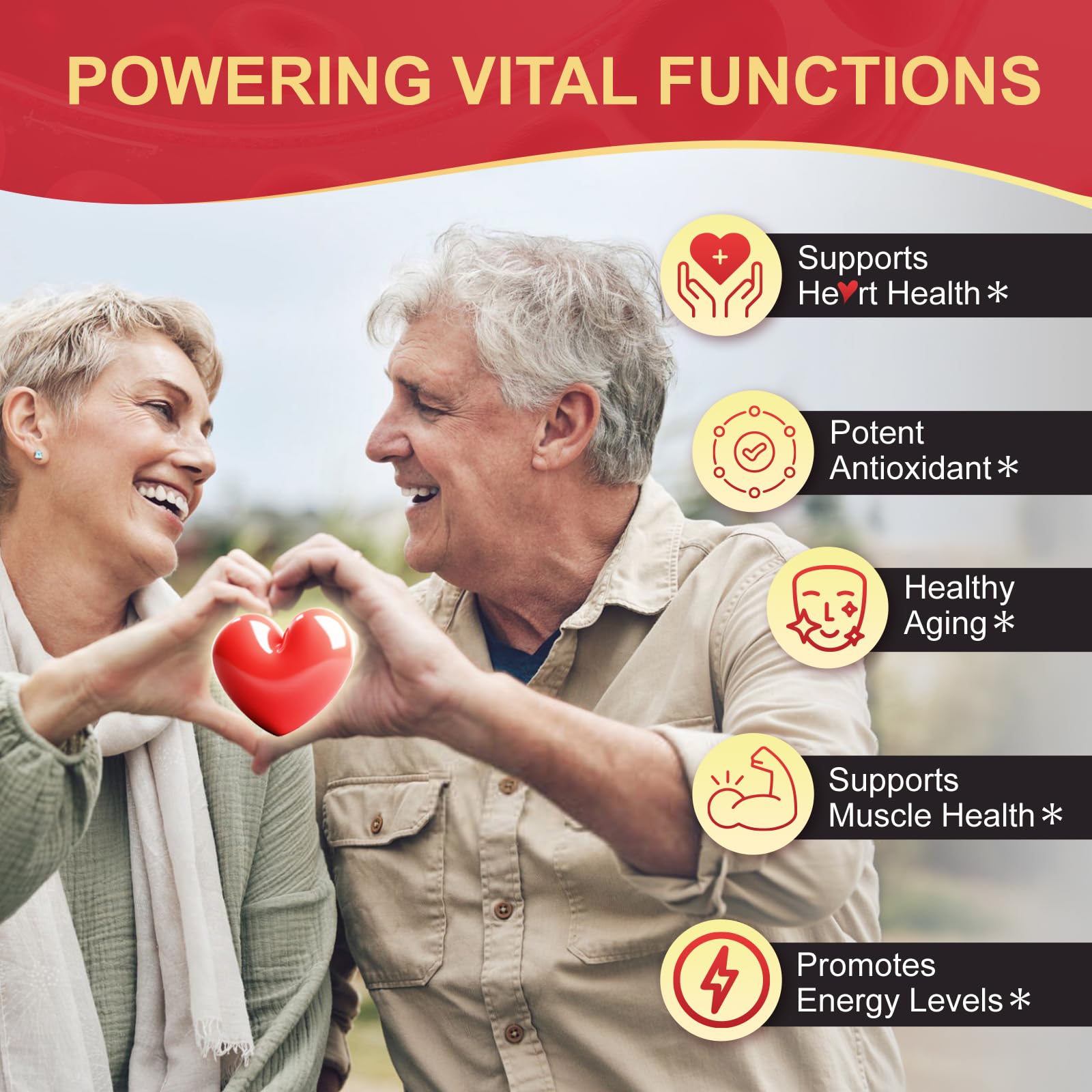 DRFOSTER etiqueta nutricional legible indicando 100 mg ubiquinol