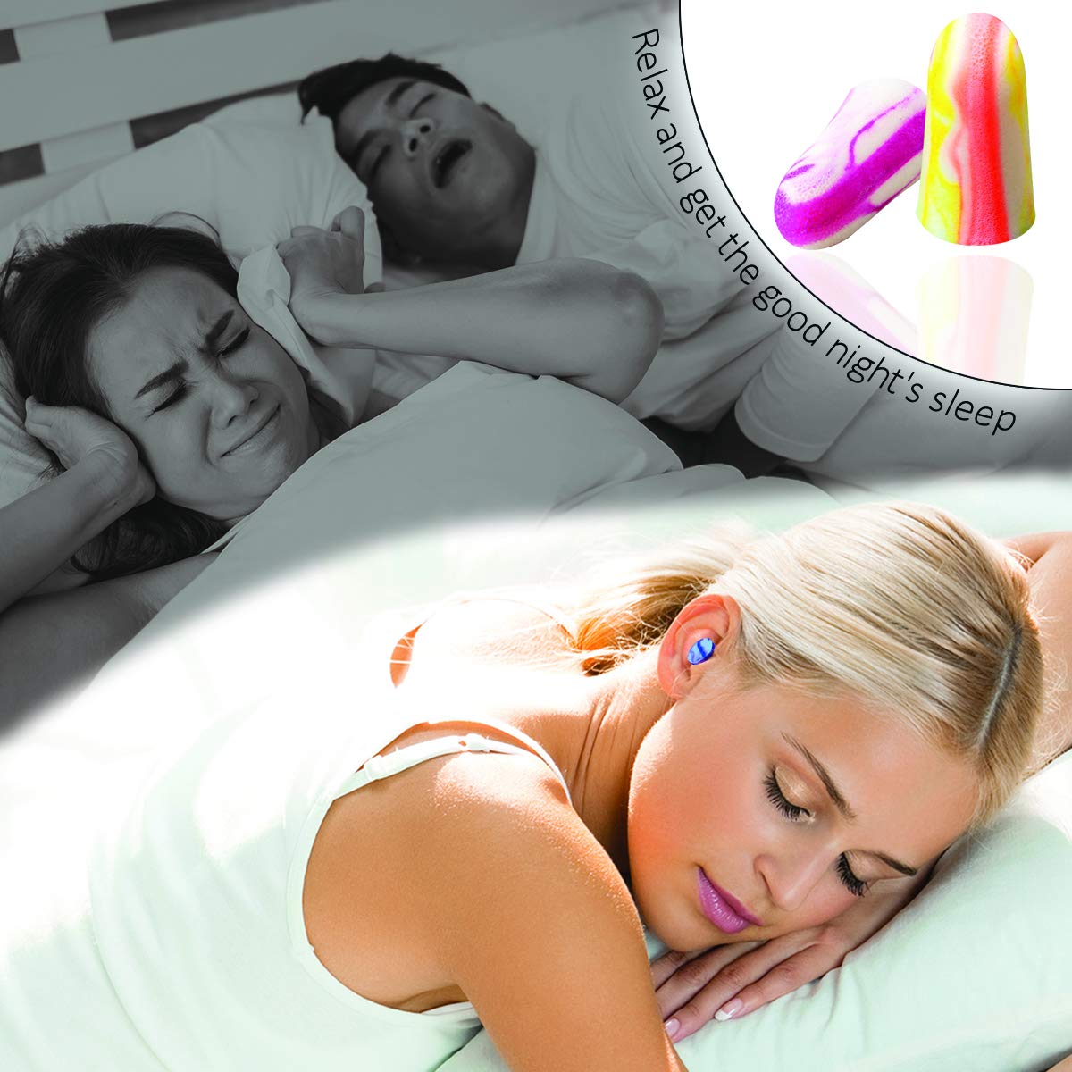DRIFT TO SLEEP MOLDEX Softies comparación de tamaño junto a una mano para escala